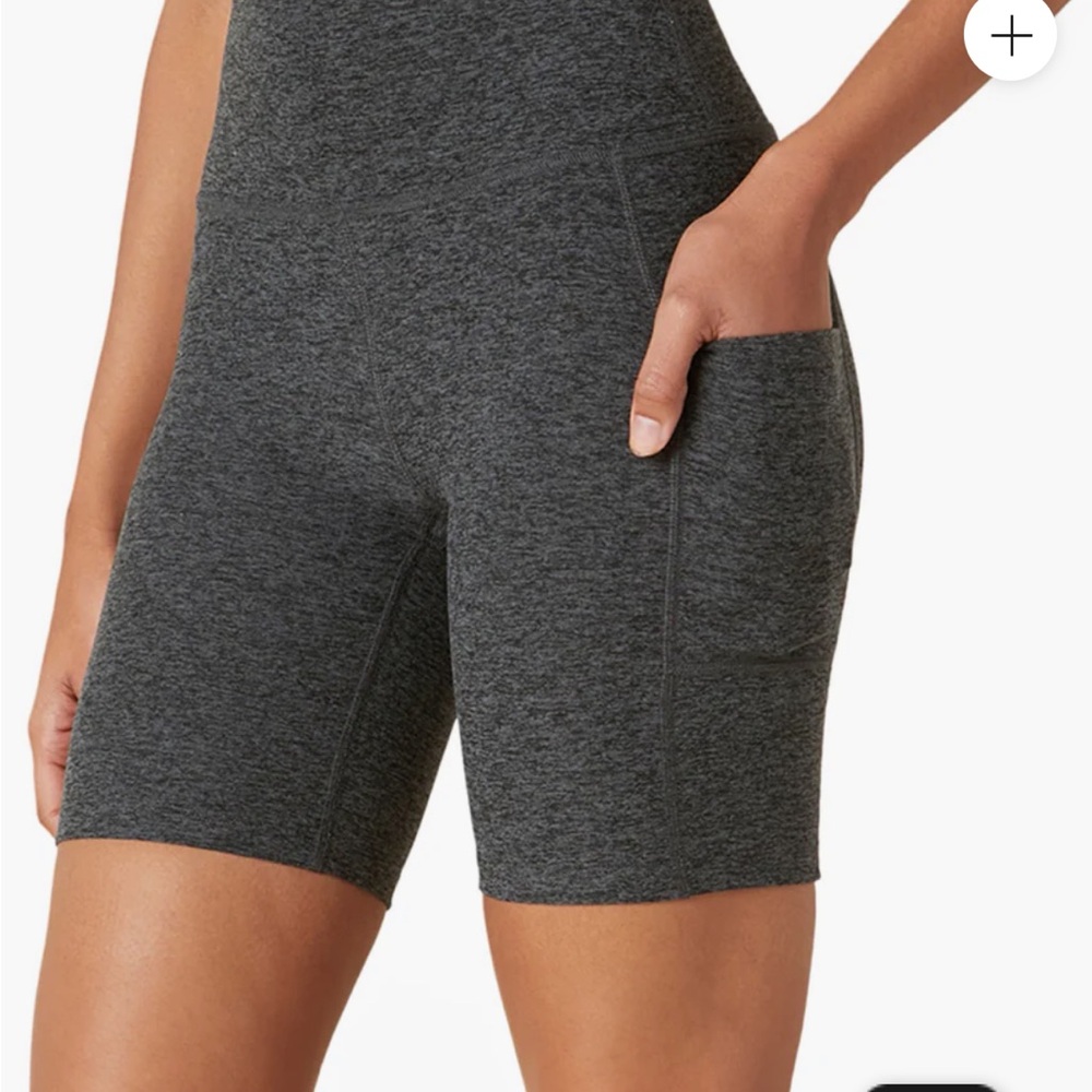 Spacedye Team Pockets High Waisted Bike Shorts